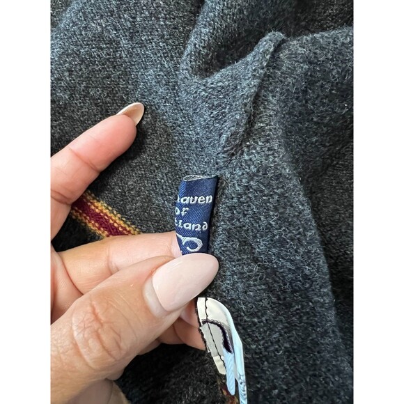 Harry Potter Gryffindor Cardigan Lochaven of Scotland 100% Lambswool Large - Picture 9 of 16